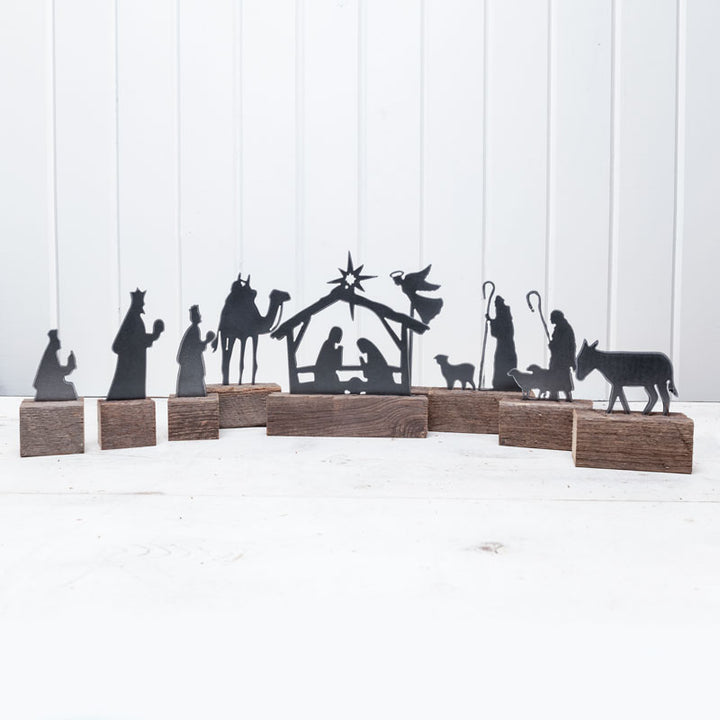 12-inch Nativity Set – Prairie Oaks Designs