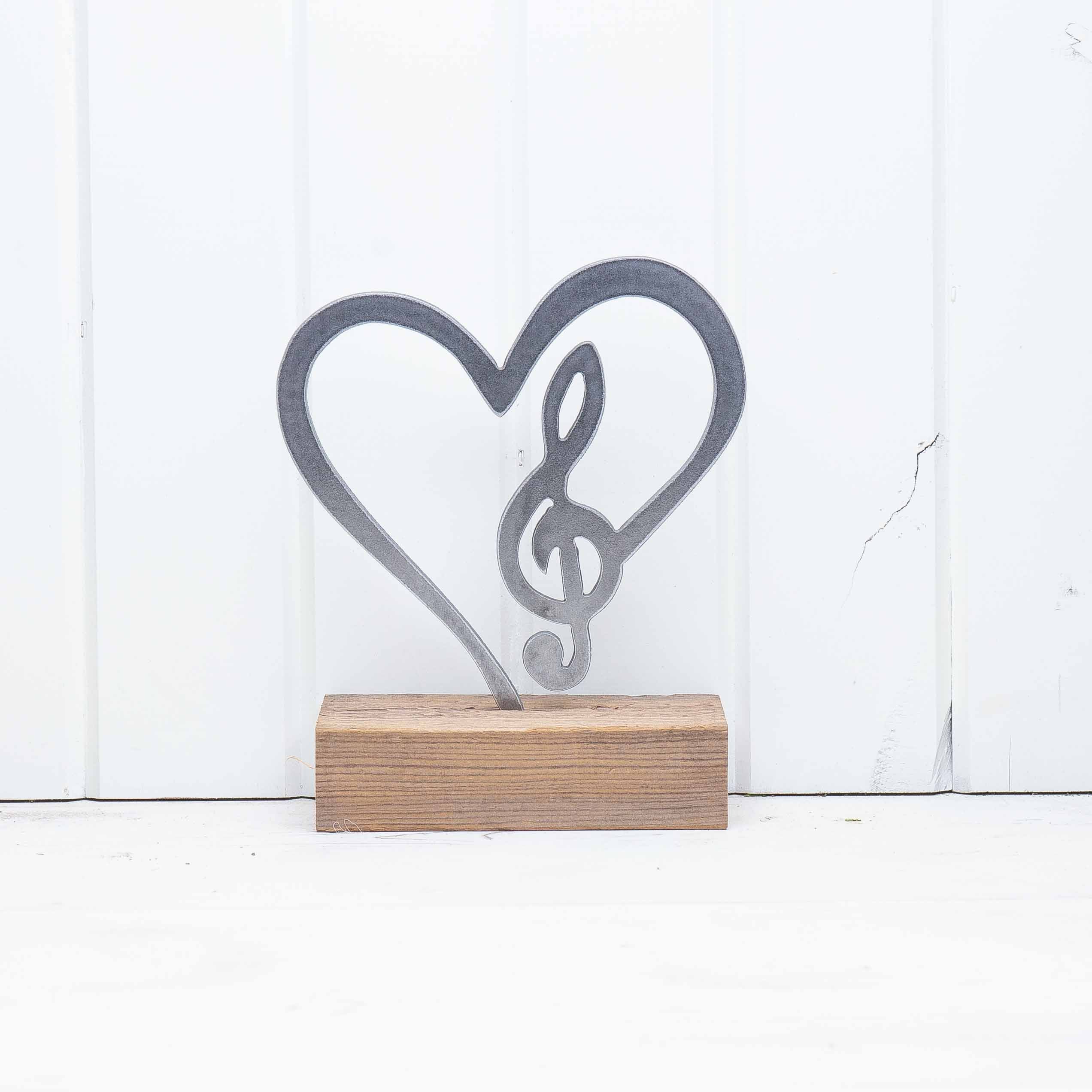 Heart with Treble Clef