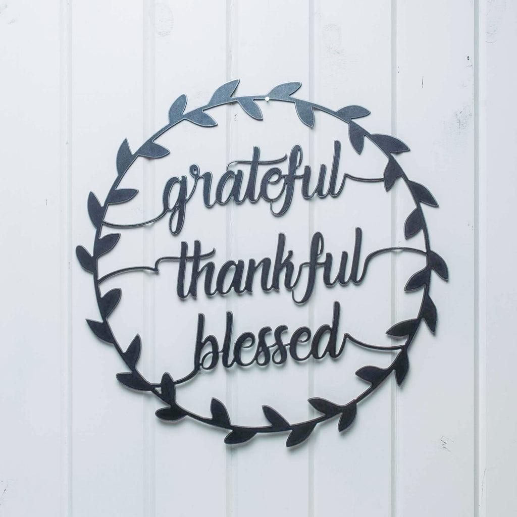 Grateful Thankful Wreath