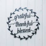 Grateful Thankful Wreath